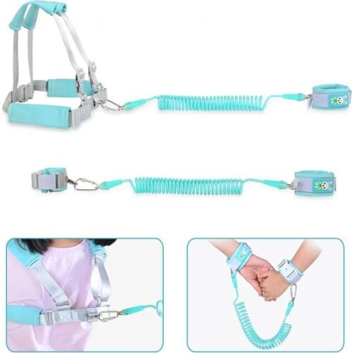 Baby Harness Anti Lost Wrist Link Kids Outdoor Walking Hand Belt Band Child Wristband Toddler Leash Safety Harness Strap Rope