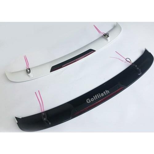 For 2015-2018 Jett a MK6 GLI Style ABS painted Rear Trunk Lip Spoiler Boot Wing Spoiler with brake light OEM For V-W j etta MK6