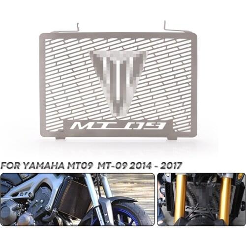 For YAMAHA MT09 2014-2019 MT-09 Tracer 900 GT FZ-09 XSR900 Stainless Steel Radiator Grille Grill Cover Guard Protector MT 09 NEW