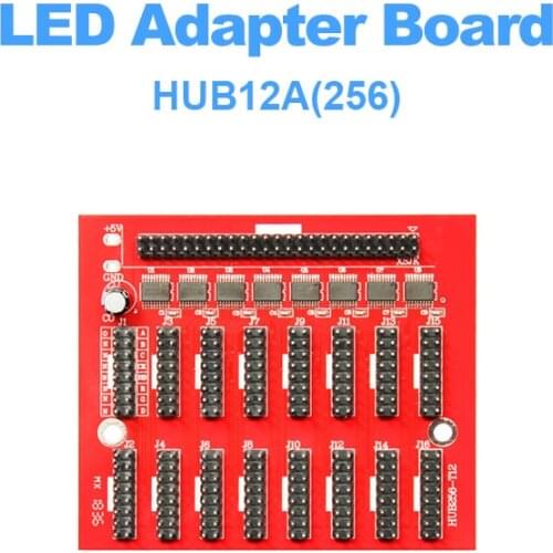 HD HUB12-16 adapter card 16*HUB12 Support Single & Dual color LED display module Only support HUIDU card
