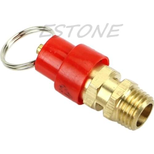 1/4'' BSP 120PSI Compressor Pressure Relief Valve Air regulator Safety ReleaseFreeshipping H02