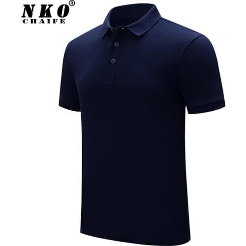 CHAIFENKO Men Summer New Cotton Polo Shirt Fashion Casual Solid Color Short Sleeve Polo Shirt Mens High Quality Brand Polo Shirt