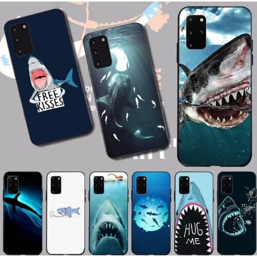 PENGHUWAN ocean Whale Sharks fish Soft Silicone TPU Phone Cover for Samsung S20 plus Ultra S6 S7 edge S8 S9 plus S10 5G