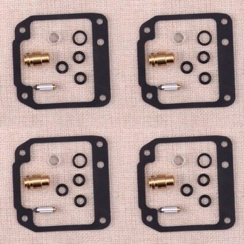 4Sets Motor Carburetor Carb Repair Rebuild Kit Fit for Yamaha FZ600 FZ600S/SC FZ600T/TC YX600 Radian YX600W/WC YX600A/AC