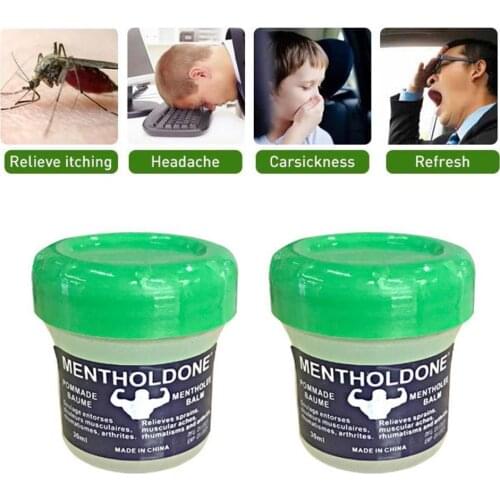 Natural Herbal Anti-itch Ointment Mint Cooling Cream Muscle Relief Headache Dizziness Refreshing Rub Aches Health Care Cream