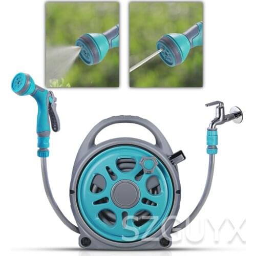 High pressure water leakproof portable high pressure car washer storage rack water gun water pipe household car artifact