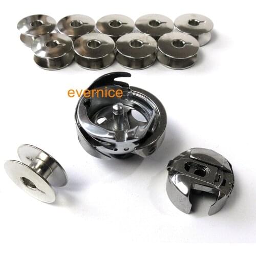 Rotary Hook & Bobbin Case & Bobbins for Consew 227R Seiko LSC-8B Typical TW3-335