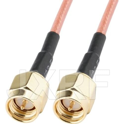 JXRF Connector SMA to SMA F female SMA to CRC9 TS9 SMA Extension Coax Jumper Pigtail Cable 15CM RG316 for 3G 4G Modem Router
