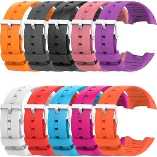 ALLOYSEED Silicone Replacement Wristband Watch Band Strap For Polar M400 M430 GPS Sports Watch Bracelet Wrist Strap Watchband
