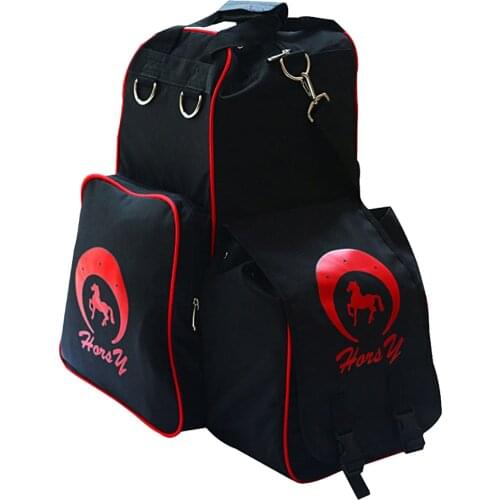 Equestrian Equipment Bag Storage Carry for Horse Riding Boots Helmets Equine Accessories Holder Organizer
