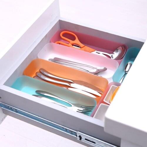 Kitchen Cutlery Sorting Boxes Nordic Desktop Jewelry Storage Box Japanese Drawer Organizer Tray Sundries Finishing Case