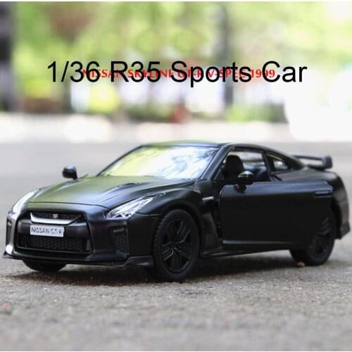 1:36 Nissan GT-R R35 Sports Car Alloy Diecast Toy Vehicle Car Model Die Cast Metal For Children Gifts Free Shipping
