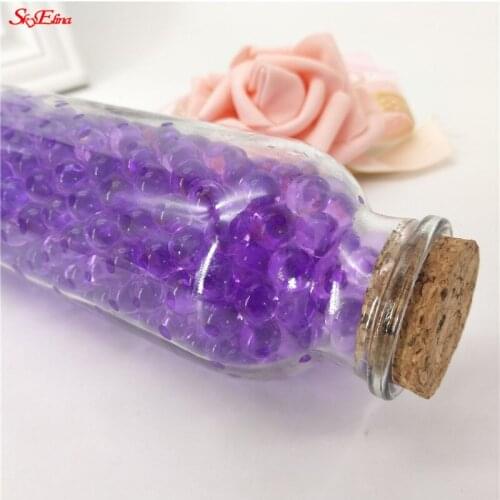 500-20000pcs Water Hydrogel Balls magic Crystal Mud Children Toy Water Beads for kids flowers Growing Up Home Decor Potted 5Z