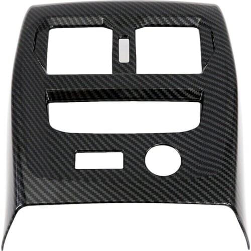 Carbon Fiber Frame For BMW 3 Series G20 2019 2020 Rear Air Condition Vent Oulet AC Cover Trim Molding