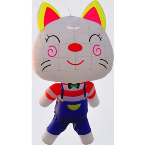 Free shipping 3d kite Kitty kites pendant large kite windsocks soft kites cartoon children kites factory ikite fly weifang new
