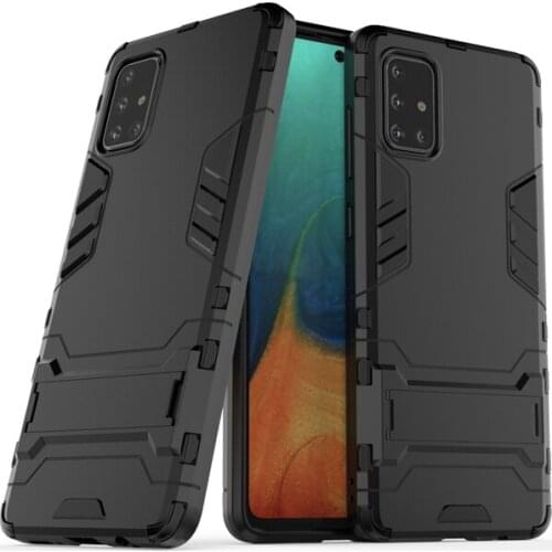For Samsung Galaxy A71 Case Silicone Armor Shell Hard Phone Cover for Samsung A71 Protective Case for Samsung Galaxy A71 A715