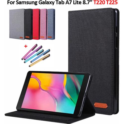 For Samsung Tab A7 Lite Case 2021 8.7 inch Cowboy Flip Cover Funda For Samsung Galaxy Tab A7 Lite Case SM T220 T225 Tablet Cover
