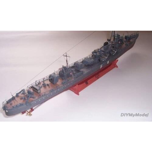 DIYMyModeI Japanese class destroyer pheasant DIY Handcraft Paper Model Kit Handmade Toy Puzzles Gift Movie prop