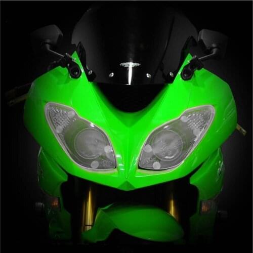 For Ninja ZX-6R ZX6R 2009-2016 2010 2011 2012 2013 2014 2015 Motorcycle Headlight Protection Cover Acrylic lens