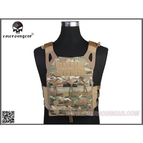 Emersongear JPC Vest simplified version Tactical Jumper carrier Vest Combat Back Support Multicam EM7344A