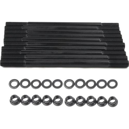 For ARP 208-4301 Head Studs Pro Series 12-Point Head for Use on Honda 1.6L D16Z6 Kit