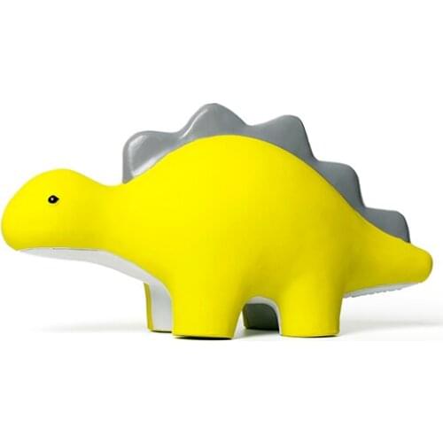 Dog Toy Q-MONSTER Thick Walled Natural Rubber Squeaky Chew Toy Extreme Dinosaur Interactive Floating Toy