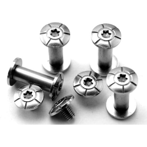 Tool holder screw Tool DIY folding knife screw Rivet pair lock Make tool screw 4pcs