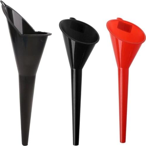 Car Refueling Multi-Function Plastic Long Neck Oil Funnel for All Automotive Oil