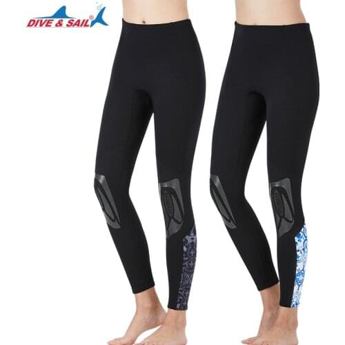 1.5mm Neoprene Neoprene Wetsuit Long Pants Diving Suit Snorkeling Surfing Swimming Canoeing Leggings for Women Men