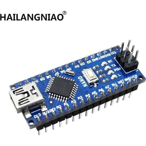New ! 5pcs Nano 3.0 controller compatible with nano CH340 USB driver NO CABLE NANO V3.0