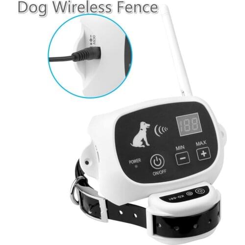 2018 New Arrival KPHRTEK Wireless 1/2/3 Dog Fence Pet Containment System Transmitter Collar Waterproof Retail Dorp Shipping