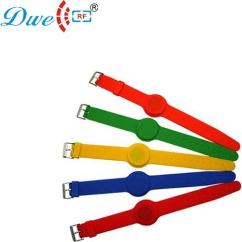Rfid tag 125khz silicone wristband adjustable access key bracelet 20 pieces per lot