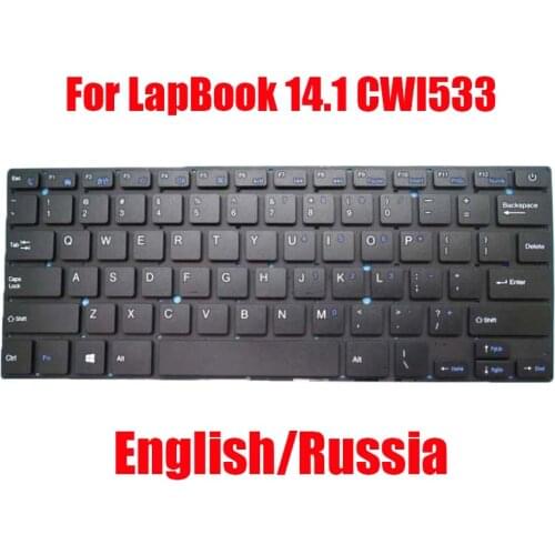 Laptop RU US Replacement Keyboard For Chuwi For LapBook 14.1 CWI533 English Russia New