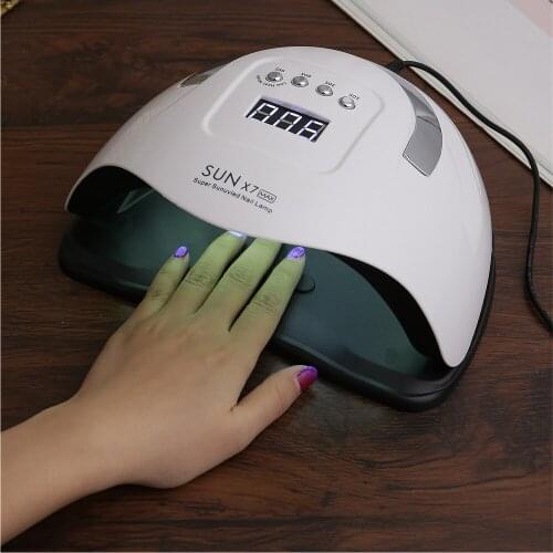 SUN X7 Max 114W Nail Lamp 57LED UV Lamp Quick Dry Nail Gel Dryer Lamp Professional Phototherapy Manicure Lamp with Auto Sensor