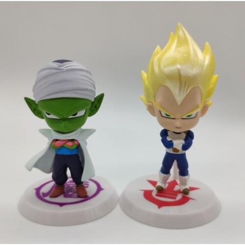 Japanese Anime Dragon Ball Vegeta Piccolo Genuine Boxed Collection Edition PVC Figures Model Toy
