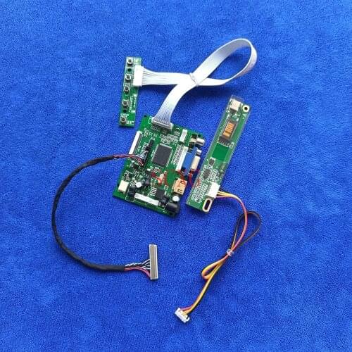 LCD controller board 30-Pin LVDS 1CCFL 1280*800 DIY Kit screen AV VGA HDMI-compatible Fit LP154WX4-TLC1/TLC3/TLCA/TLD2/TLE1/TLF1