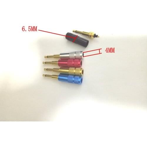 100pcs 5color mini 2.5mm Mono plug Audio soldering adapter connector New