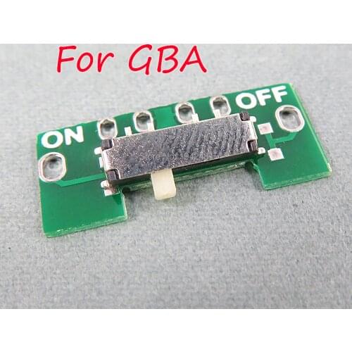 2sets For GBA ON OFF New on off power switch Board for GBA game console repair Replacement Power Switch