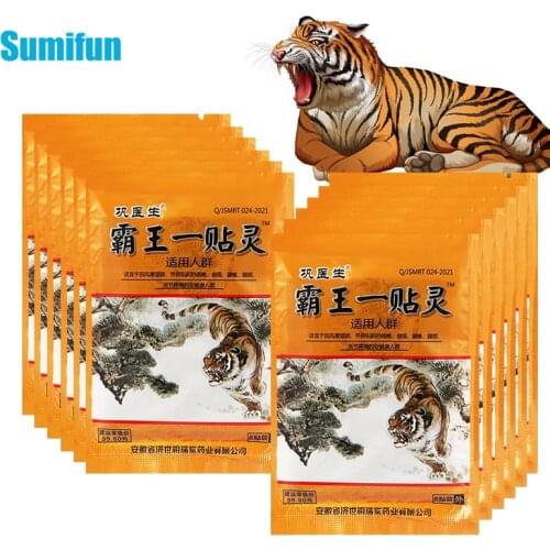 80pcs Tiger Balm Pain Relief Patch Chinese Herbal Medical Plaster For Back Neck Knee Orthopedic Joints Arthritis Stickers C2452