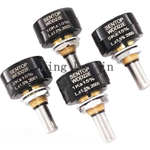 Free Shipping1PCS 100% New Japan WDD22E 1K 2K 5K 10K Precision conductive single-turn potentiometer