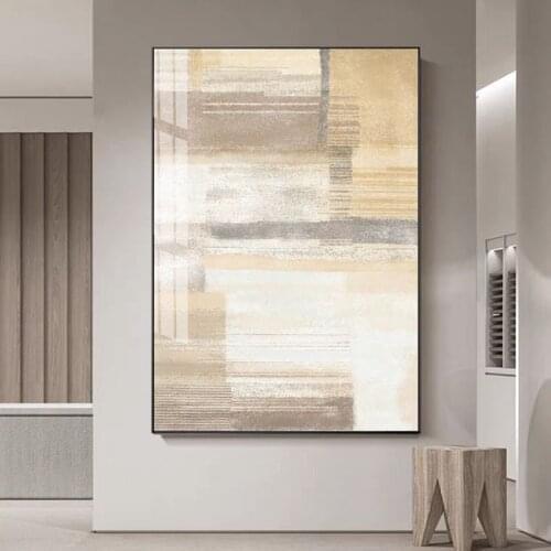 Pure Handmade Oil Painting Abstract Color Painting Light Luxury Living Room Sofa Backdrop Decorative Painting Modern Painting