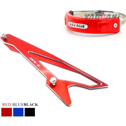 For SUZUKI DR-Z 400S DRZ 400SM Chain Guard Cover Silencer/Exhaust Protector Can