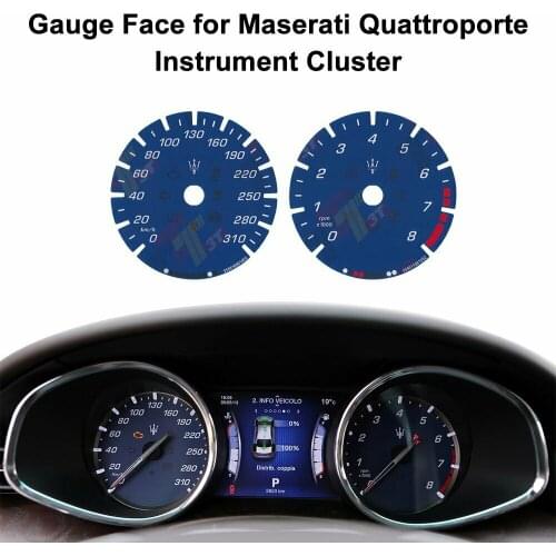 Gauge Face for Maserati Quattroporte Levante Ghibli Instrument Cluster