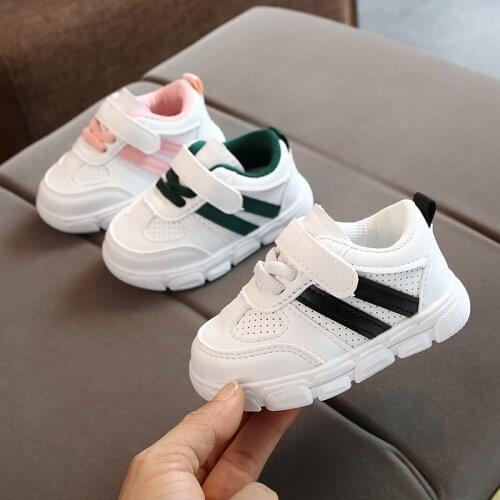 Spring autumn childrens shoes for boys girls sneakers breathable white shoes soft kids toddler shoes baby shoes 1 2 3 years