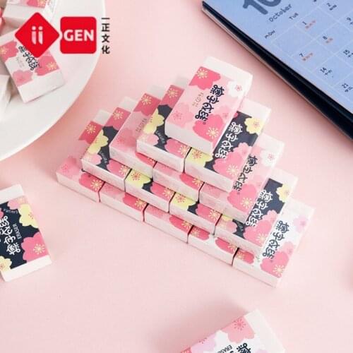 1pcs Student Eraser Stationery Rectangular DIY Office Supplies Sketch Children Gift Pencil Writing Homework Reward School