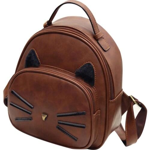 Hot Selling Fashion Women Backpack Travel PU Leather Handbag Rucksack Shoulder School Bag Backpacks