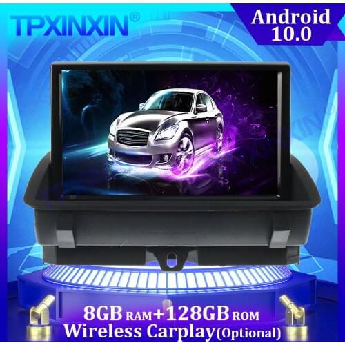 For Audi Q3 2009-2016 Android 10.0 8G+128G Carplay IPS Multimedia Player Stereo Tape Recorder GPS Navi Auto Radio Head unit DSP
