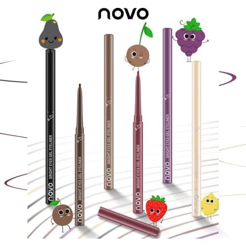 6 Colors Eyeliner Pen No Smudging Long-lasting Waterproof Colorful Quick Dry Wholesale Eye Liner Waterproof Cosmetics TSLM1