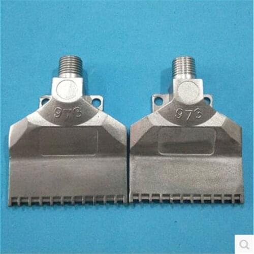 Industrial wind jet nozzle,973 Stainless steel Widen air blowing wind jet,973 Flat Wind Jet Air Nozzles,air knife spray nozzle