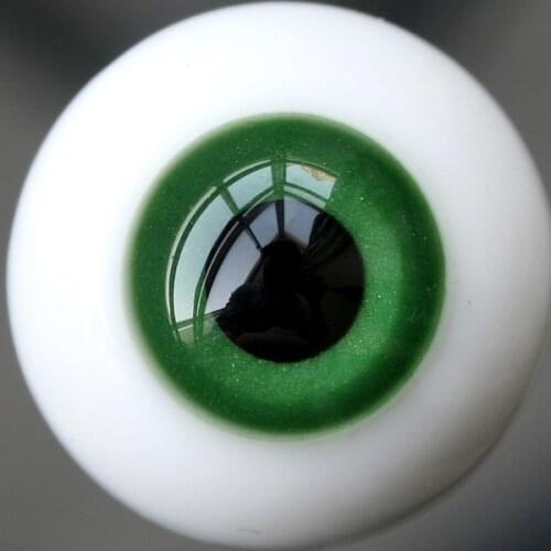 [wamami] 16mm Green For BJD Doll Dollfie Glass Eyes Outfit